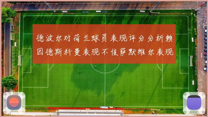 德波尔对荷兰球员表现评分分析赖因德斯科曼表现不佳萨默维尔表现出色